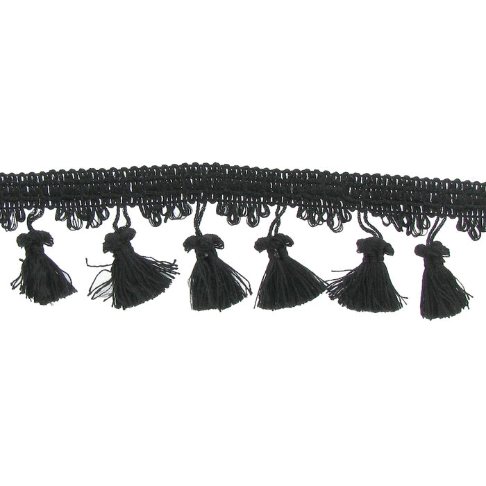 Black Tassel Fringe Trim Hobby Lobby 81406
